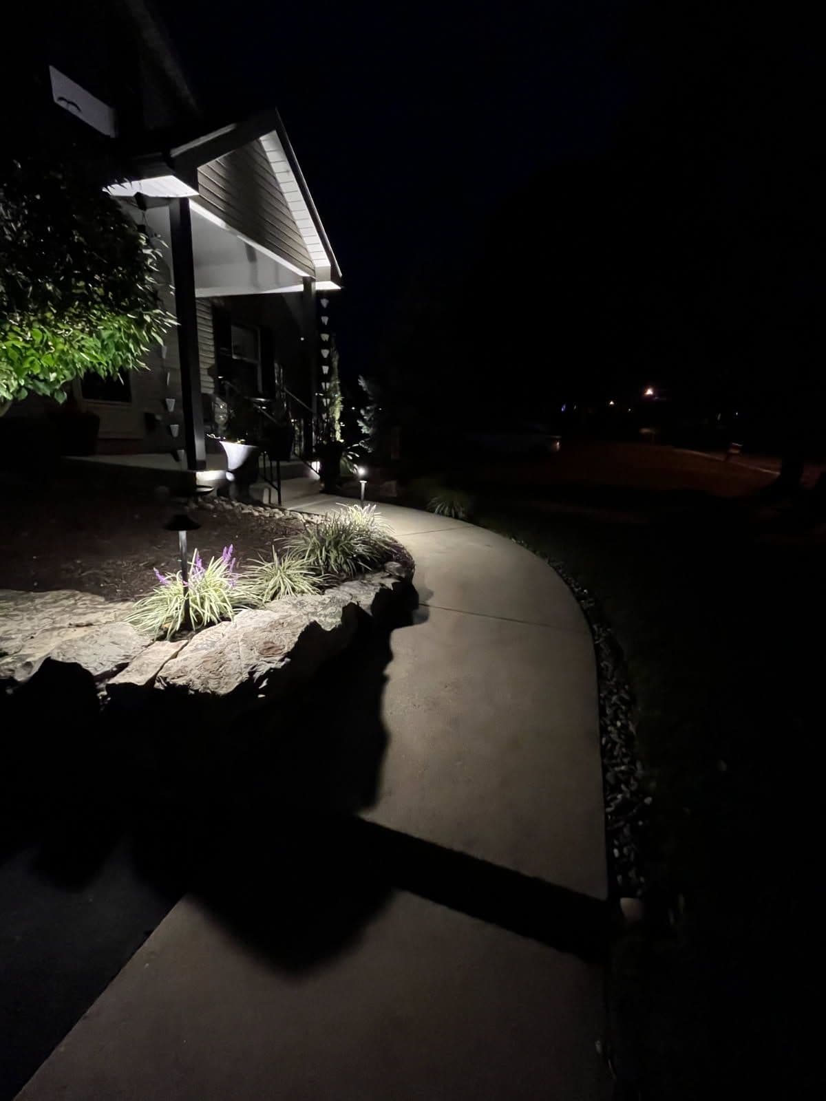 Gallery photos for Transform Your Home with Elegant Exterior Lighting: Image #1