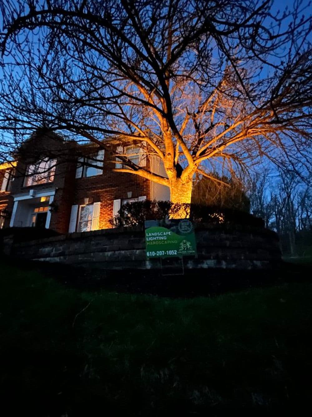 Elegant Outdoor Lighting Upgrade in Exeter PA